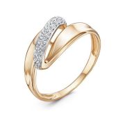 1106774 Кольцо с фианитами бренд Delta (Au 585)