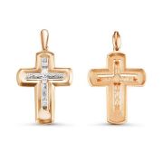 080535 Подвеска крест бренд Delta (Au 585)