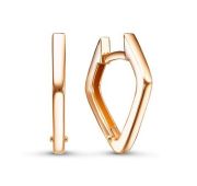 2206609 Серьги конго бренд Delta (Au 585)