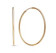 520104/35 Серьги конго бренд Delta (Au 585)