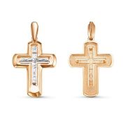 080534 Подвеска крест бренд Delta (Au 585)