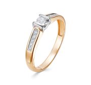 519-1100-2,16 Кольцо с бриллиантами бренд Лето (Au 585)