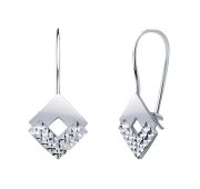 22006а-925 Серьги петля из серебра (Серебро 925)