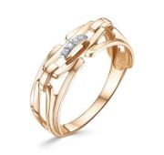1106127 Кольцо с фианитами бренд Delta (Au 585)