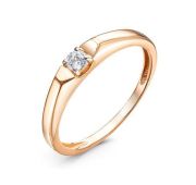 1106735 Кольцо помолвочное бренд Delta (Au 585)