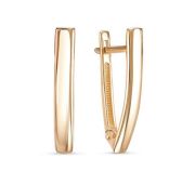 2202993 Серьги без вставок бренд Delta (Au 585)