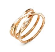 2105229/16,5 Кольцо без вставок бренд Delta (Au 585)