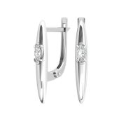 2101519-00775 Серьги с фианитами бренд Pokrovsky (Серебро 925)