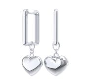 0221799-00245 Серьги сердца бренд Pokrovsky (Серебро 925)
