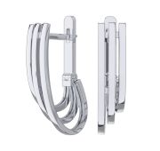 0201693-00245 Серьги без вставок бренд Pokrovsky (Серебро 925)