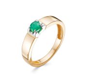 937-11011-2,54 Кольцо с изумрудом бренд Лето (Au 585)