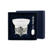 1378НБ03806 набор чашка чайная (Серебро 925)