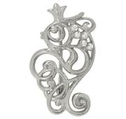 3207022710 Брошь золотая рыбка (Серебро 925)