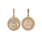 1400235447 Подвеска икона вседержитель (Au 585)