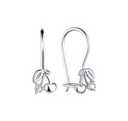 13-72-0001-22348 Серьги детские вишня (Серебро 925)