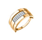 01-117949 Кольцо с фианитами бренд Sanis (Au 585)