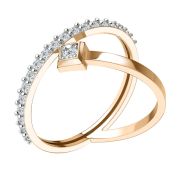 01-118685 Кольцо с фианитами бренд Sanis (Au 585)