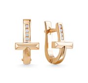 4312-210-3,36 Серьги с бриллиантами бренд Brilliant Style (Au 585)