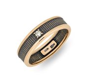 АК1.5.1В-4,18 Кольцо обручальное с бриллиантом бренд Пичугов (Au 585)