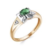 К1732-123-2,73 Кольцо с изумрудом (Au 585)