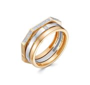 947-1120-6,68 Кольцо с бриллиантами бренд Лето (Au 585)