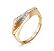 1-831-10-3,48 Кольцо с бриллиантами бренд Первая Бриллиантовая Компания (Au 585)