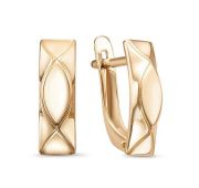 2206253 Серьги без вставок бренд Delta (Au 585)