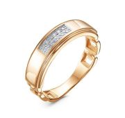 1106504 Кольцо с фианитами бренд Delta (Au 585)