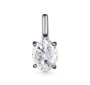 03-3276/00ГХ-00 Подвеска с горным хрусталем бренд Алькор (Серебро 925)