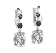 12-544-5102 Серьги с кварцем бренд Kabarovsky (Серебро 925)