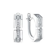 5-6374-103-2Б-3,71 Серьги с бриллиантами бренд RoseGrace (Au 585)