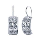 20364а-5-925 Серьги пластины (Серебро 925)