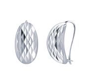 20363а-2-925 Серьги пластины (Серебро 925)