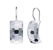 20364а-1-925 Серьги пластины (Серебро 925)