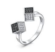 с1107126 Кольцо с фианитами бренд Delta (Серебро 925)