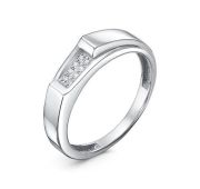 с1106799 Кольцо с фианитами бренд Delta (Серебро 925)