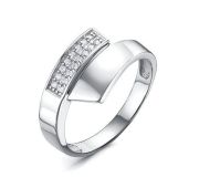 с1105990 Кольцо с фианитами бренд Delta (Серебро 925)