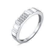 с1107287 Кольцо с фианитами бренд Delta (Серебро 925)