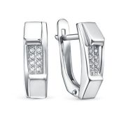 с1206799 Серьги с фианитами бренд Delta (Серебро 925)