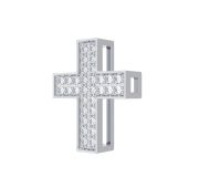 0800250-00775 Подвеска крест бренд Pokrovsky (Серебро 925)