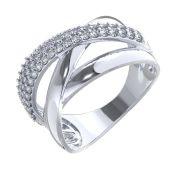 1101618-00775 Кольцо с фианитами бренд Pokrovsky (Серебро 925)