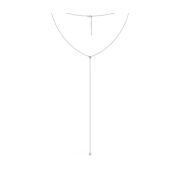 0320312-00775 Колье с фианитами бренд Pokrovsky (Серебро 925)