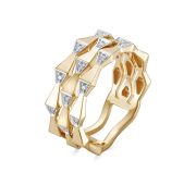 4368-110-4,95 Кольцо с бриллиантами бренд Brilliant Style (Au 585)