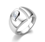 01-4207/00КЦ-00 Кольцо с фианитом бренд Алькор (Серебро 925)