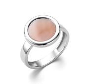 01-4256/00ПР-00 Кольцо с перламутром бренд Алькор (Серебро 925)