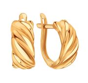 Т10002Г364 Серьги без вставок бренд Karatov (Au 585)