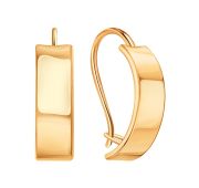 Т10002Г246 Серьги пластины бренд Karatov (Au 585)