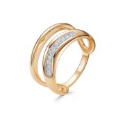 862-1100-3,46 Кольцо с бриллиантами бренд Лето (Au 585)