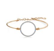 799-4100-6,94 Браслет с бриллиантами бренд Лето (Au 585)