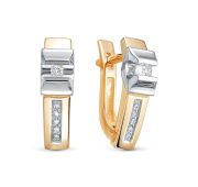 475-2100-4,99 Серьги с бриллиантами бренд Лето (Au 585)